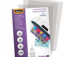 Fellowes Laminierfolien glänzend 80 mikron A4