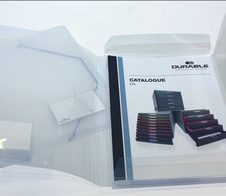 DURABLE Eckspanner DIN A4 transparent