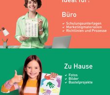 LEITZ Laminierfolien glänzend 100 mikron A4