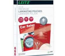 LEITZ Laminierfolien glänzend 175 mikron A4