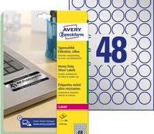 AVERY Zweckform Typenschildetiketten 30,0 x 30,0 mm