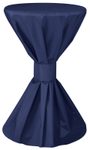 MFG Freizeitmöbel Stehtischhusse blau Ø 70 cm