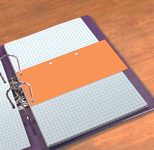 OXFORD Duo Trennstreifen 160 g/m² orange