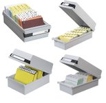 HAN Karteikasten DIN A4 für 1.300 Karteikarten grau