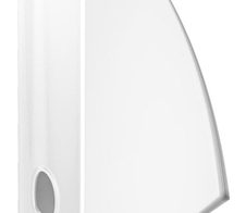 LEITZ Stehsammler WOW Polystyrol perlweiss , DIN A4