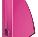 LEITZ Stehsammler WOW Polystyrol pink , DIN A4