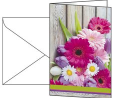 SIGEL Grußkarten Colorful DIN A6