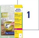 AVERY Zweckform wetterfeste Folienetiketten 210,0 x 297,0 mm