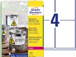AVERY Zweckform wetterfeste Folienetiketten 99,1 x 139,0 mm