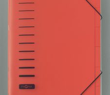 PAGNA Ordnungsmappe DIN A4 6-Fach  rot