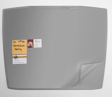 DURABLE ARTWORK Schreibtischunterlage 65,0 x 52,0 cm grau