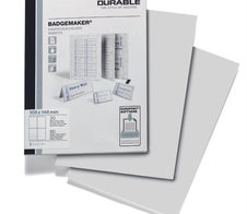 DURABLE Einsteckschilder für Namensschilder Badgemaker 10,5 x 14,8 cm