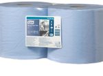 TORK Putztuchrollen 2-lagig blau