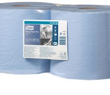 TORK Putztuchrollen 2-lagig blau