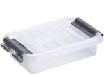 sunware® Aufbewahrungsbox Q-line 0,2 l - 11,3 x 7,8 x 2,9 cm transparent