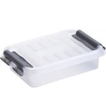 sunware® Aufbewahrungsbox Q-line 0,2 l - 11,3 x 7,8 x 2,9 cm transparent