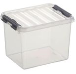 sunware® Aufbewahrungsbox Q-line 3,0 l - 20,0 x 15,0 x 14,0 cm transparent
