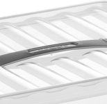 sunware® Aufbewahrungsbox Q-line 15,0 l - 40,0 x 30,0 x 18,0 cm transparent