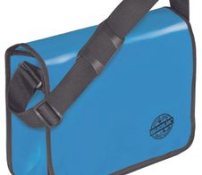 VELOFLEX Umhängetasche VELOCOLOR® 37,5 x 11,0 x 31,5 cm hellblau