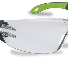 uvex Schutzbrille pheos 9192 schwarz, grün