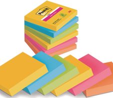 Post-it® Super Sticky Rio de Janeiro Haftnotizen 7,6 x 7,6 cm
