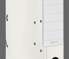 LEITZ Ordner Rückenbreite 6.2 cm DIN A4 Kunststoff weiß