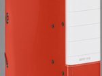 LEITZ Ordner Rückenbreite 6.2 cm DIN A4 Kunststoff hellrot
