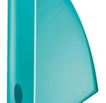 LEITZ Stehsammler WOW Polystyrol eisblau , DIN A4