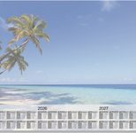 SIGEL Schreibtischunterlage 59,5 x 41,0 cm blau