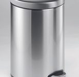 DURABLE Mülleimer 12,0 l edelstahl