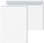 MAILmedia Briefumschläge DIN C4 ohne Fenster haftklebend