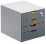 DURABLE Schubladenbox 760627  DIN C4 28,0 x 35,6 x 29,2 cm