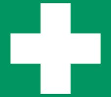 Hinweisaufkleber Erste Hilfe 14.8 cm x 14.8 cm