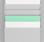 PAPERFLOW Wandprospekthalter DIN A4 6-Fach grau