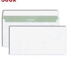 MAILmedia Briefumschläge DIN lang ohne Fenster haftklebend