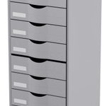 PAPERFLOW Bürowagen 28,8 x 35,0 x 74,5 cm grau