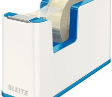LEITZ WOW Duo Colour Tischabroller perlweiß/blau