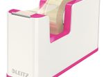 LEITZ WOW Duo Colour Tischabroller perlweiß/pink
