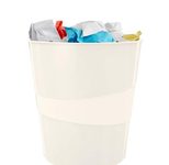 LEITZ Papierkorb WOW Duo Colour 15,0 l weiß