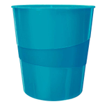LEITZ Papierkorb WOW Duo Colour 15,0 l blau