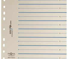 PAGNA Easy Rip Trennblätter 225 g/m² chamois/blau