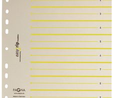 PAGNA Easy Rip Trennblätter 225 g/m² chamois/gelb