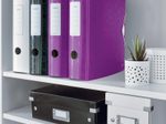 LEITZ Ordner Rückenbreite 8.2 cm DIN A4 Kunststoff violett