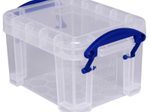 Really Useful Box Aufbewahrungsbox 0,14 l - 9,0 x 6,5 x 5,5 cm transparent