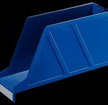 LEITZ Stehsammler Standard 2427 Polystyrol blau , DIN A4 quer