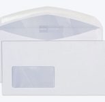 ELCO Briefumschläge DIN lang+ mit Fenster nassklebend