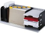 styro styrorac Sortierstation DIN A4 7 -Fach grau/schwarz