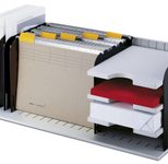 styro styrorac Sortierstation DIN A4 7 -Fach grau/schwarz