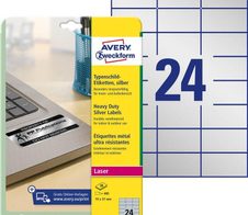 AVERY Zweckform Typenschildetiketten 70,0 x 37,0 mm