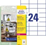 AVERY Zweckform wetterfeste Folienetiketten 70,0 x 37,0 mm